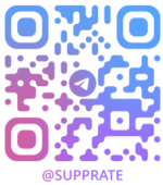 QR-код Telegram канала SuppRate